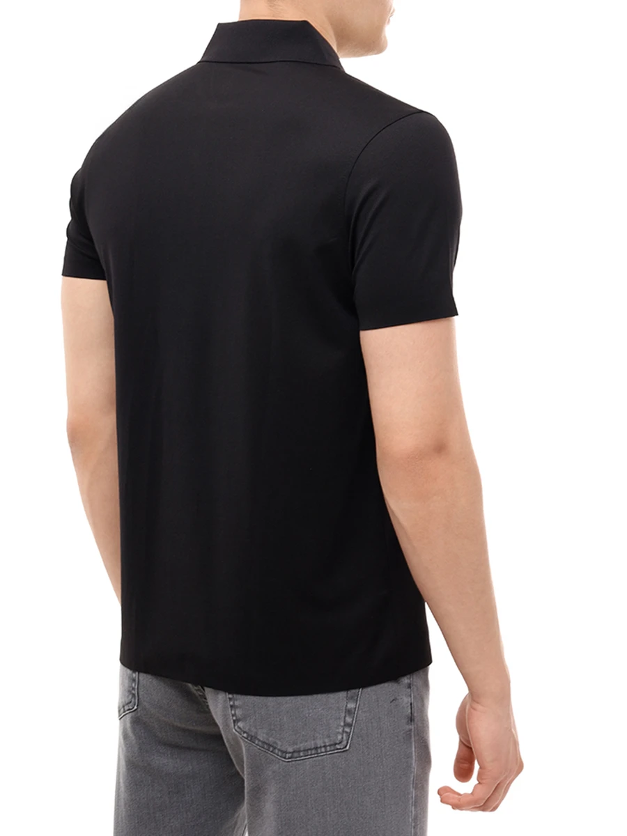 Поло из хлопка и тенселя