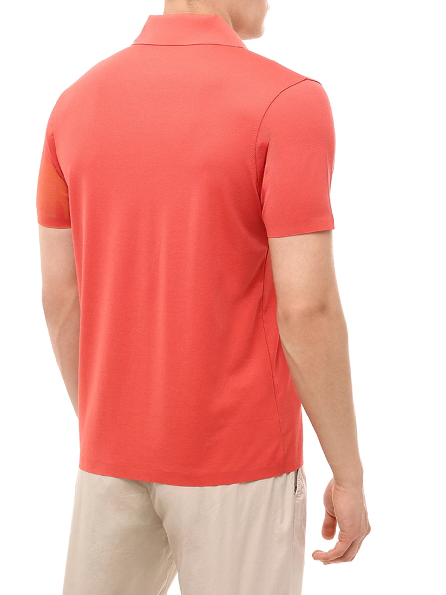 Поло из хлопка и тенселя