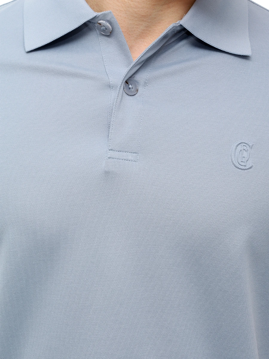 Поло из хлопка и тенселя