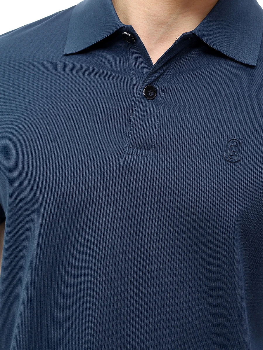 Поло из хлопка и тенселя