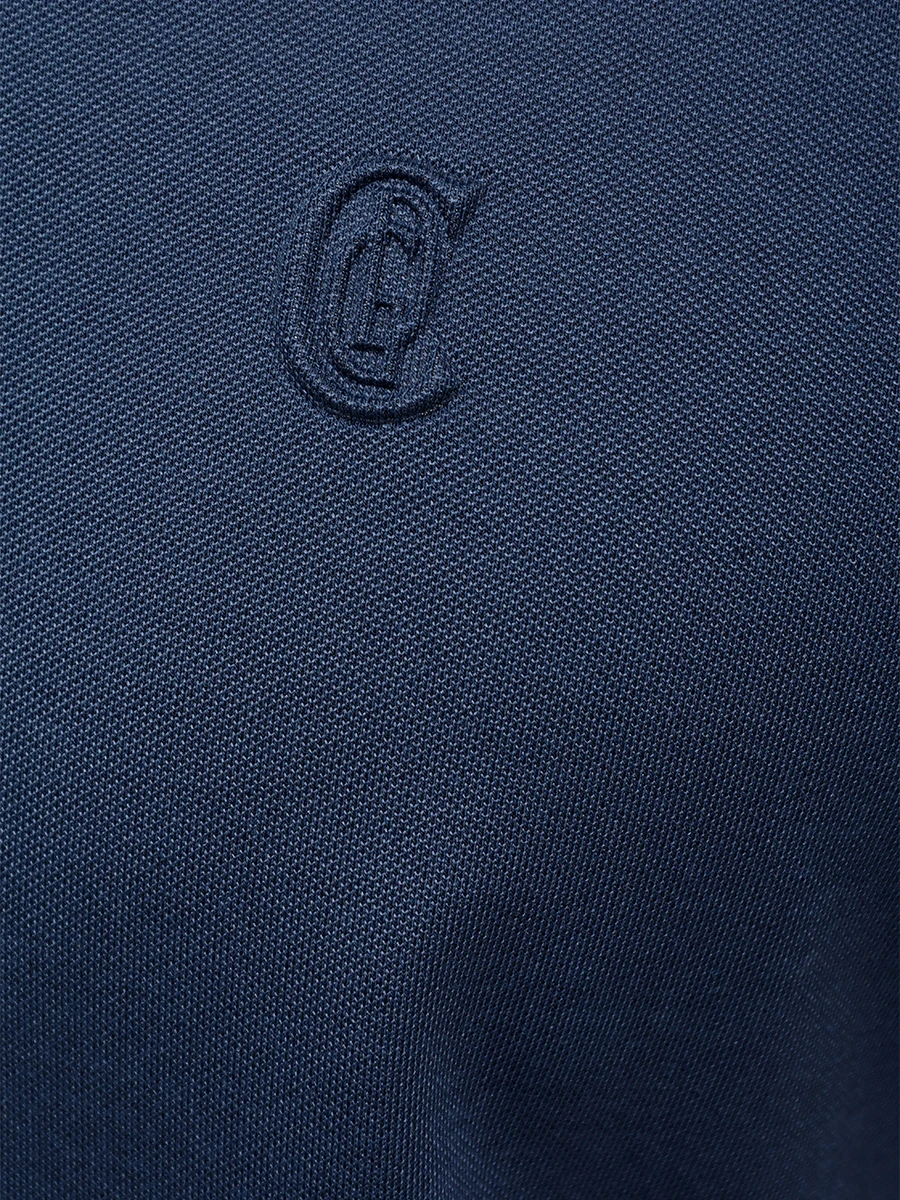 Поло из хлопка и тенселя