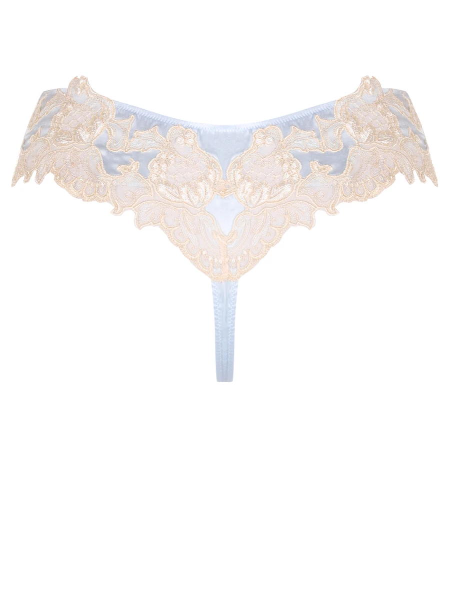 Трусы-стринг шелковые