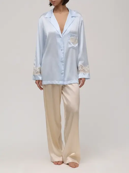 Рубашка шелковая C.ALLA