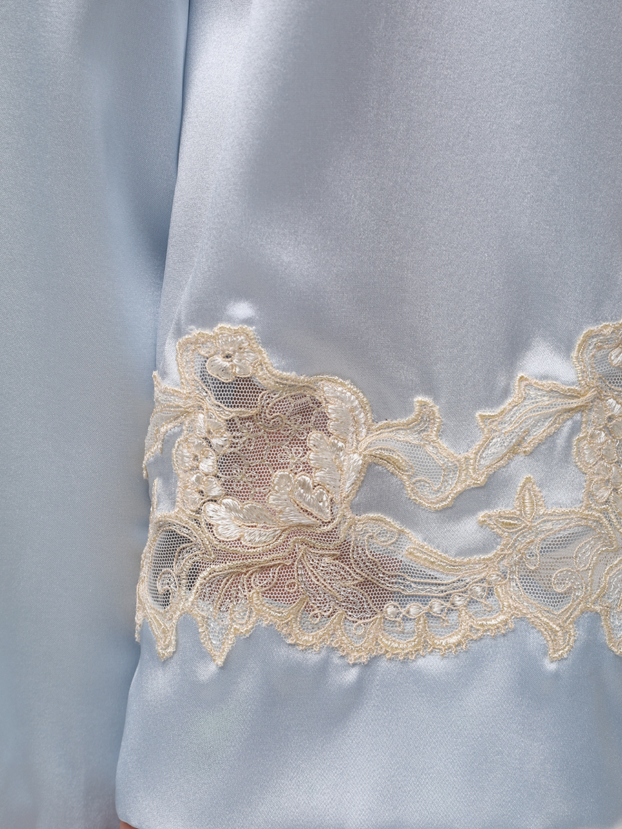 Рубашка шелковая