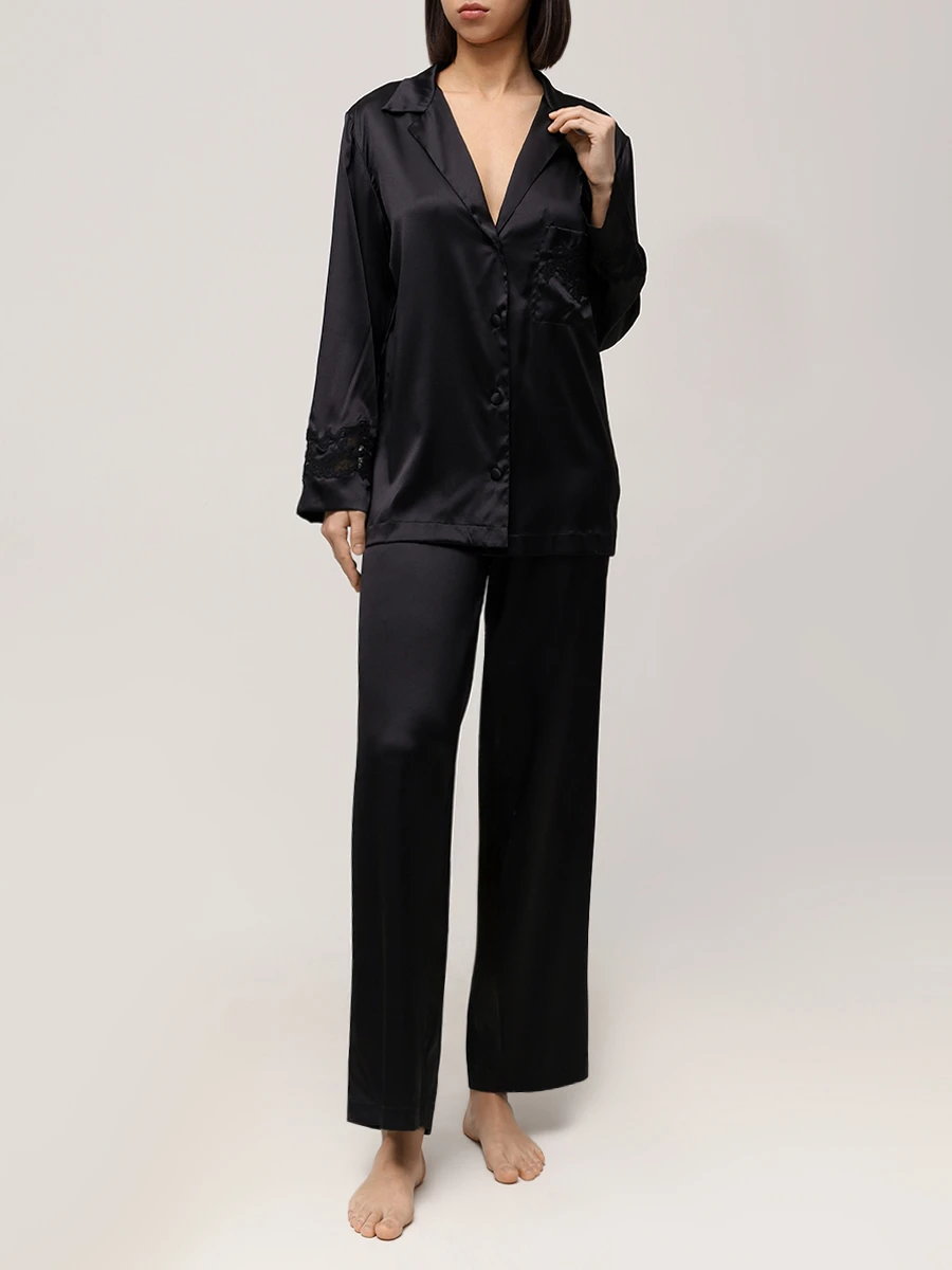 Рубашка шелковая