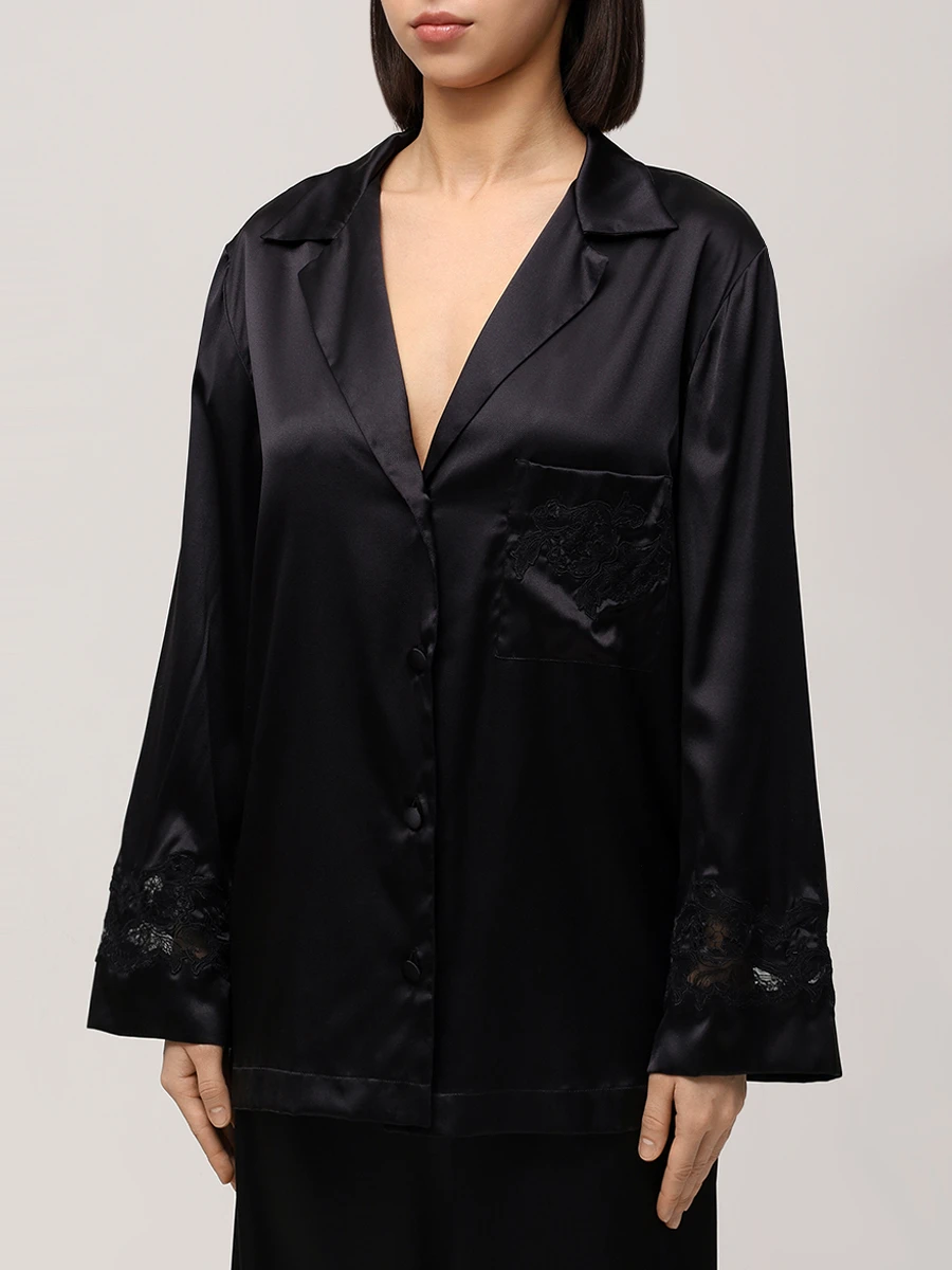 Рубашка шелковая