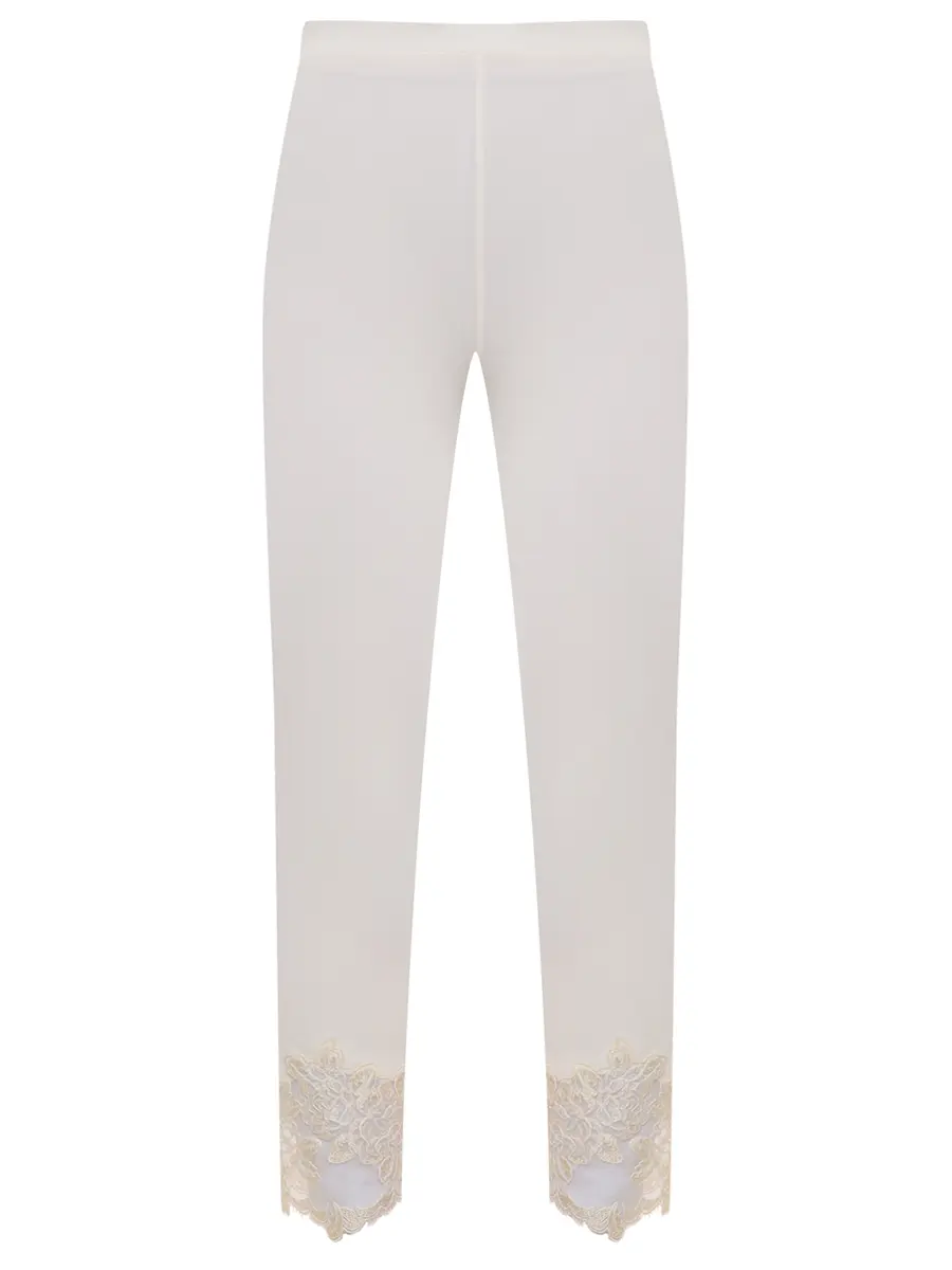 Леггинсы с кружевом