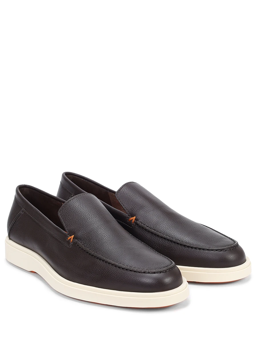 Лоферы кожаные