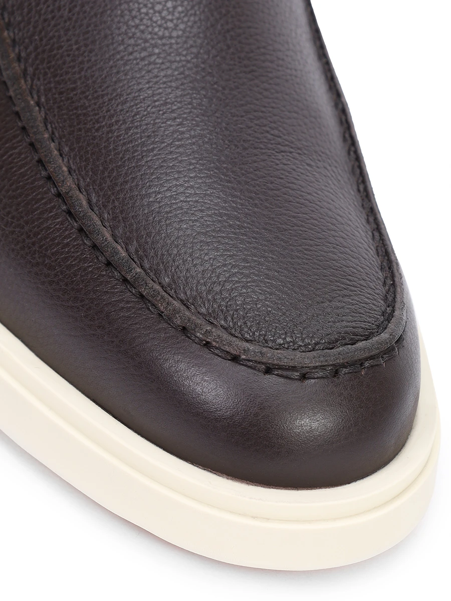 Лоферы кожаные