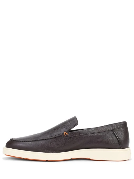 Лоферы кожаные SANTONI
