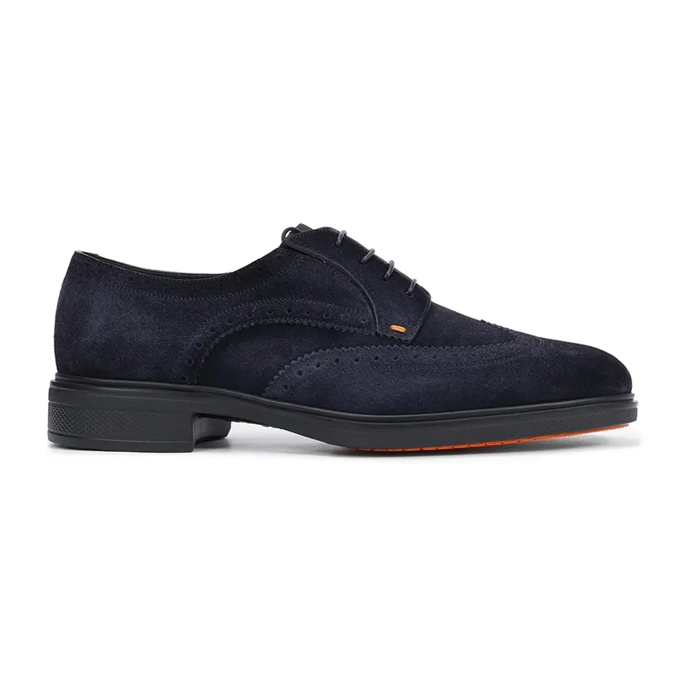 Броги замшевые