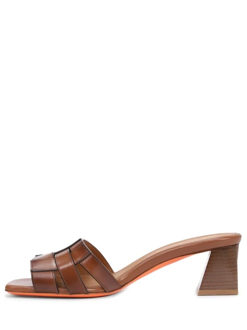 Мюли кожаные SANTONI