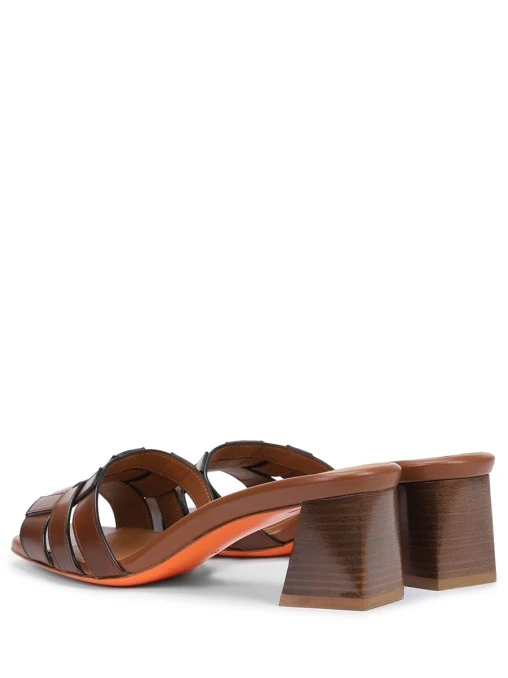 Мюли кожаные SANTONI