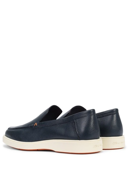 Лоферы кожаные SANTONI