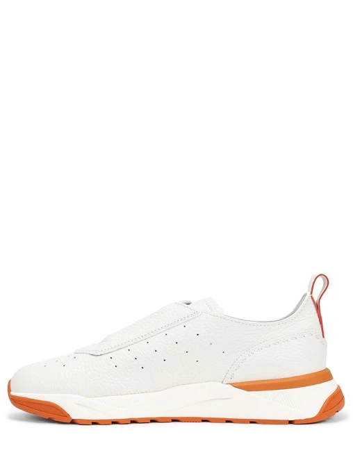 Кроссовки кожаные SANTONI