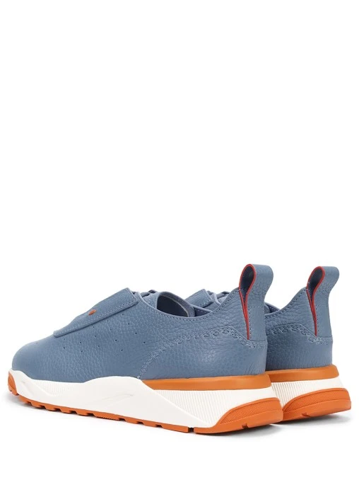 Кроссовки кожаные SANTONI