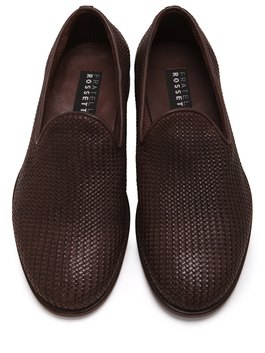 Лоферы кожаные