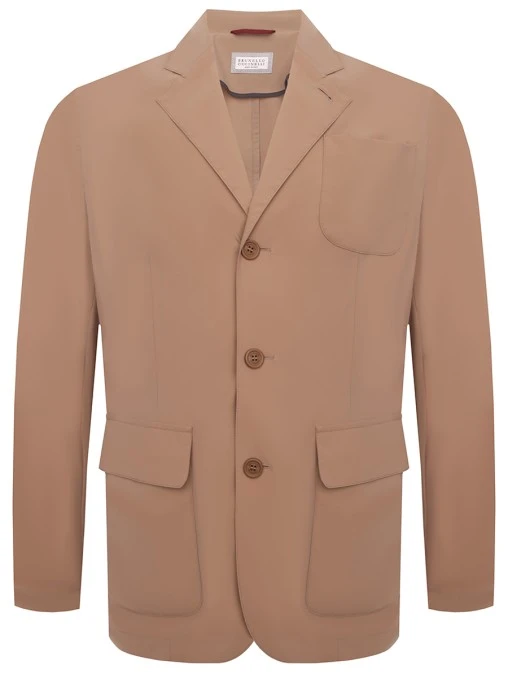 Куртка однотонная BRUNELLO CUCINELLI