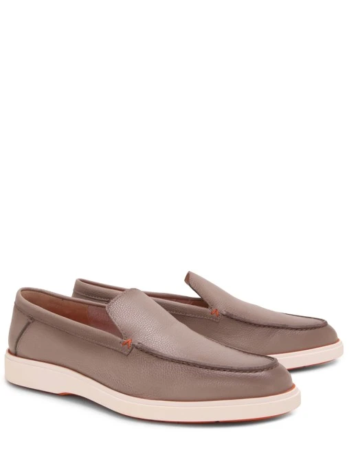 Лоферы кожаные SANTONI