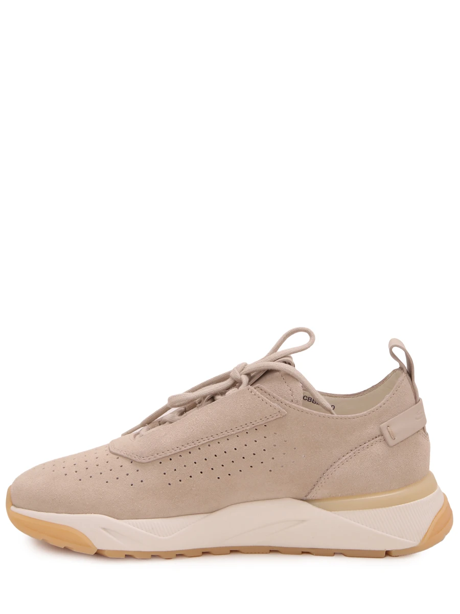 Кроссовки замшевые