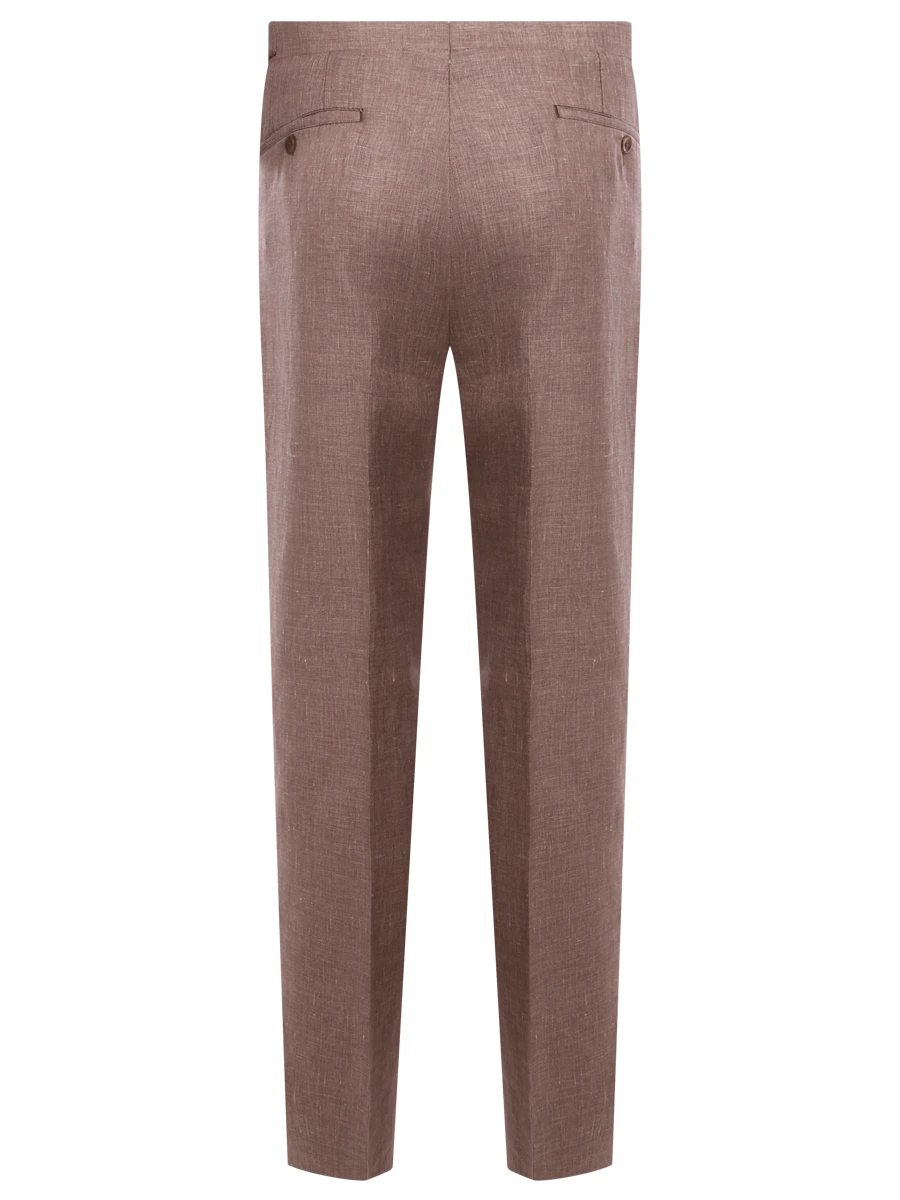 Брюки однотонные