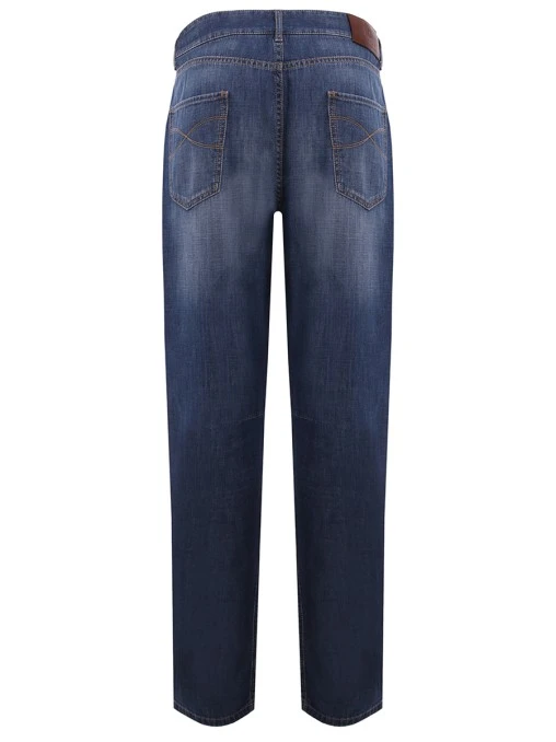 Джинсы хлопковые BRUNELLO CUCINELLI