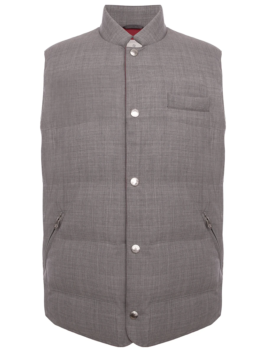 Жилет шерстяной