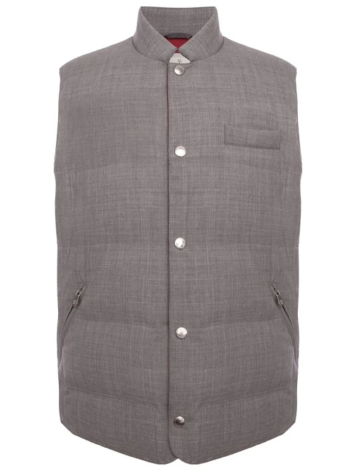 Жилет шерстяной BRUNELLO CUCINELLI