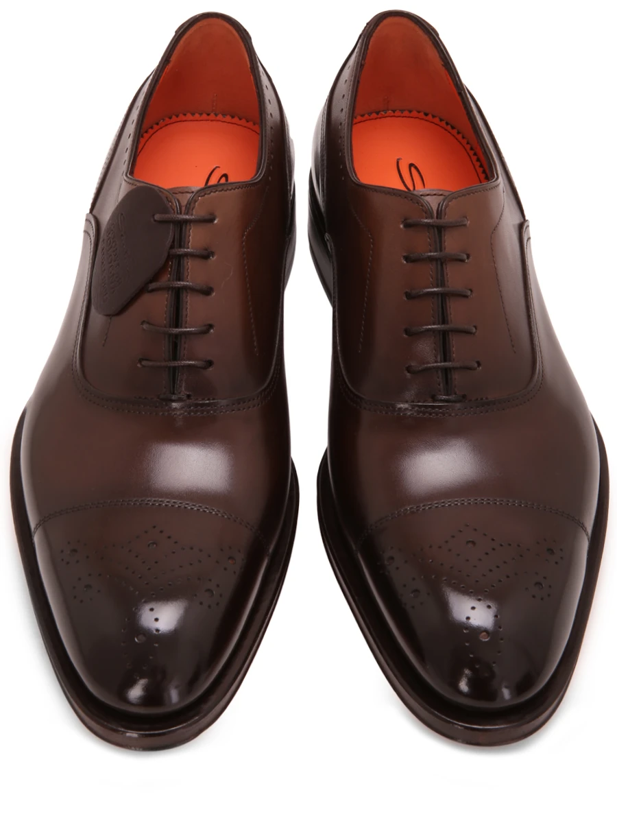 Оксфорды кожаные