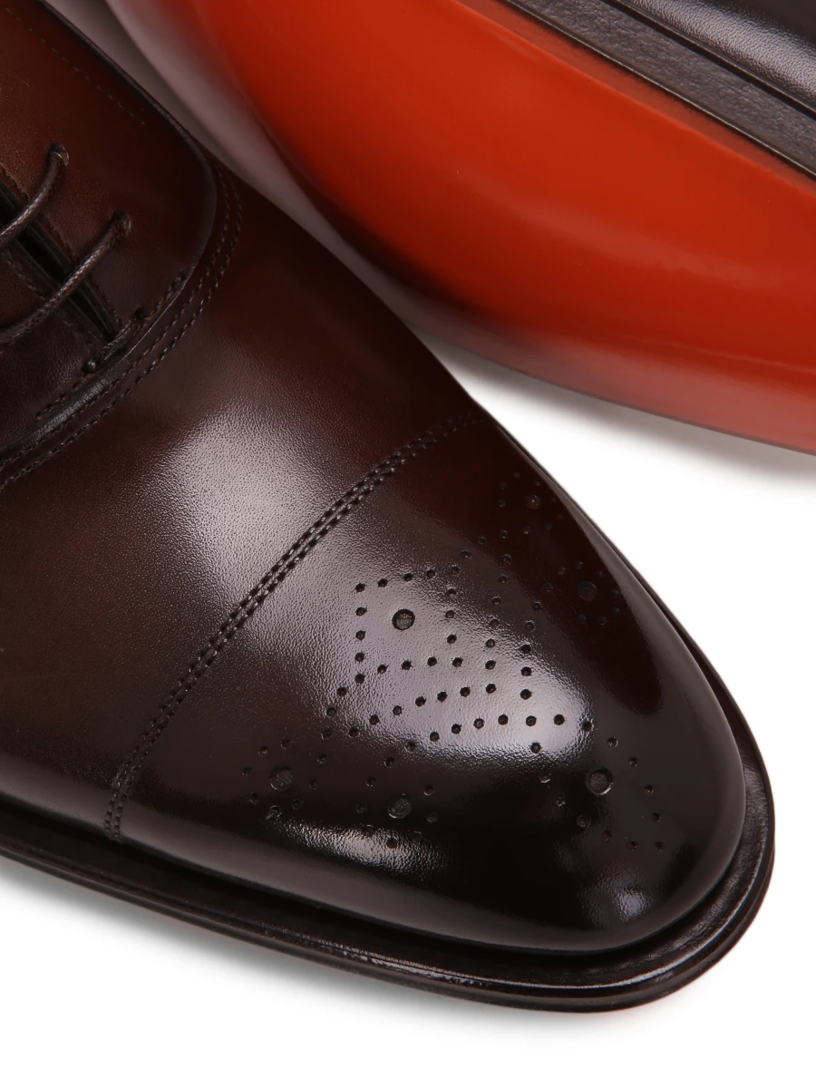 Оксфорды кожаные