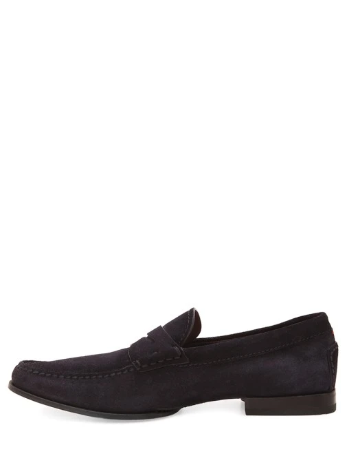 Лоферы замшевые SANTONI
