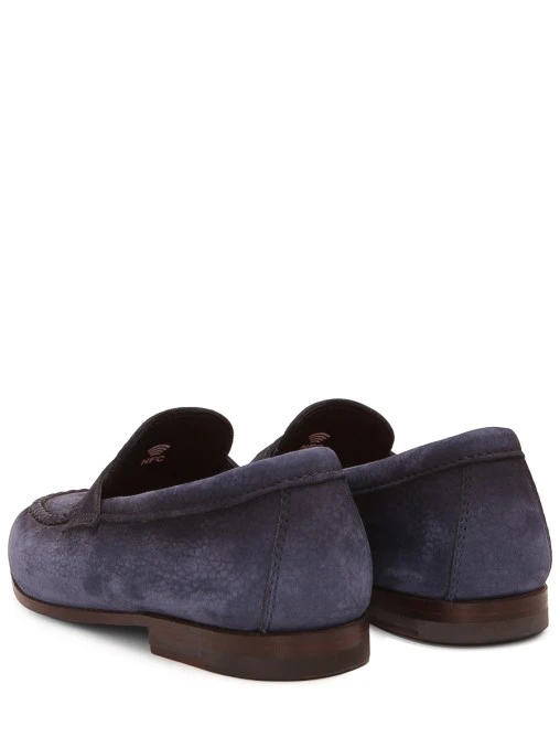 Лоферы кожаные SANTONI