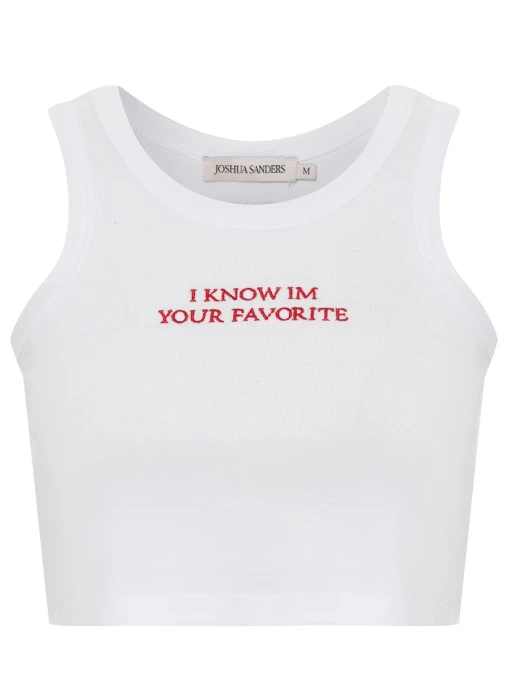 Топ хлопковый JOSHUA SANDERS