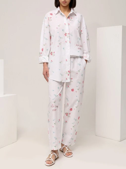 Брюки хлопковые JOSHUA SANDERS