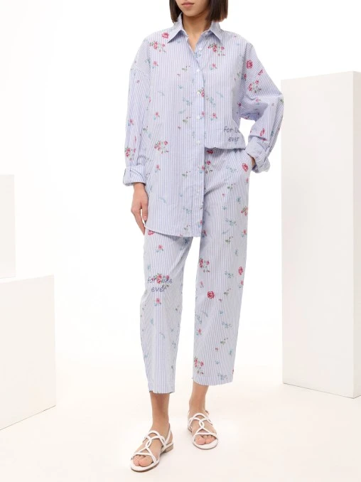 Брюки хлопковые JOSHUA SANDERS