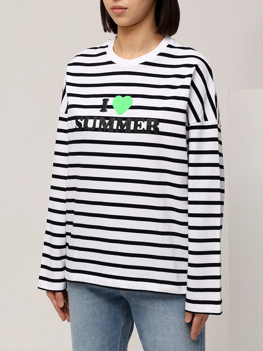 Лонгслив хлопковый