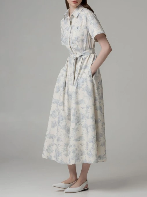 Платье хлопковое IRKE