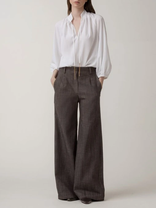 Блуза из тенселя IRKE