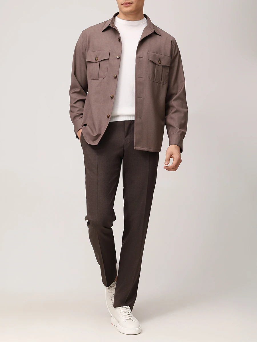 Брюки шерстяные