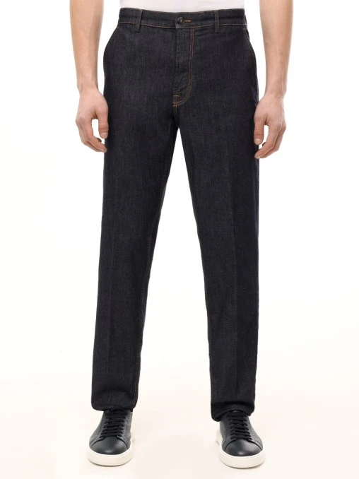 Джинсы Slim Fit хлопковые CANALI