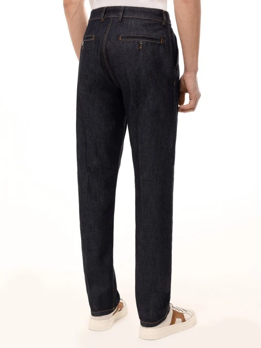 Джинсы Slim Fit хлопковые CANALI