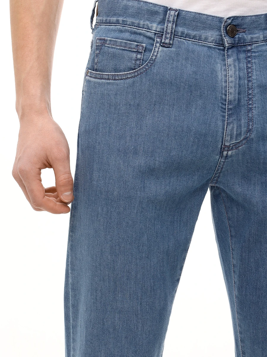 Джинсы Regular Fit хлопковые