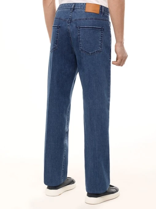 Джинсы Regular Fit хлопковые CANALI