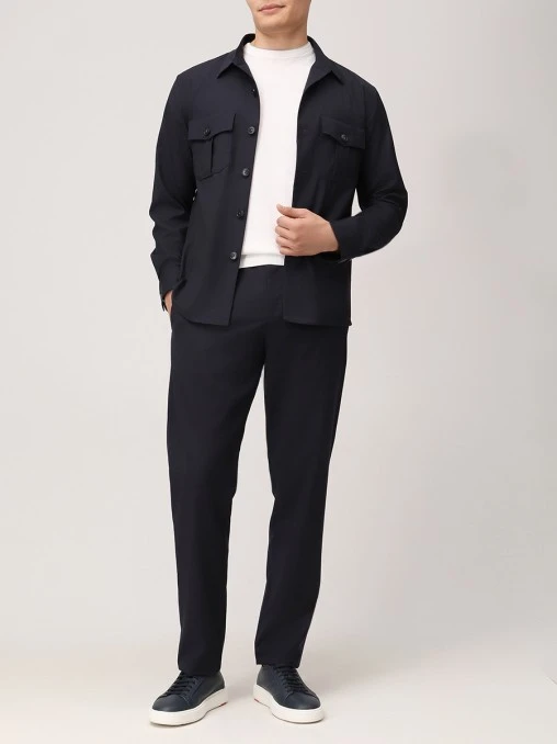 Рубашка шерстяная CANALI