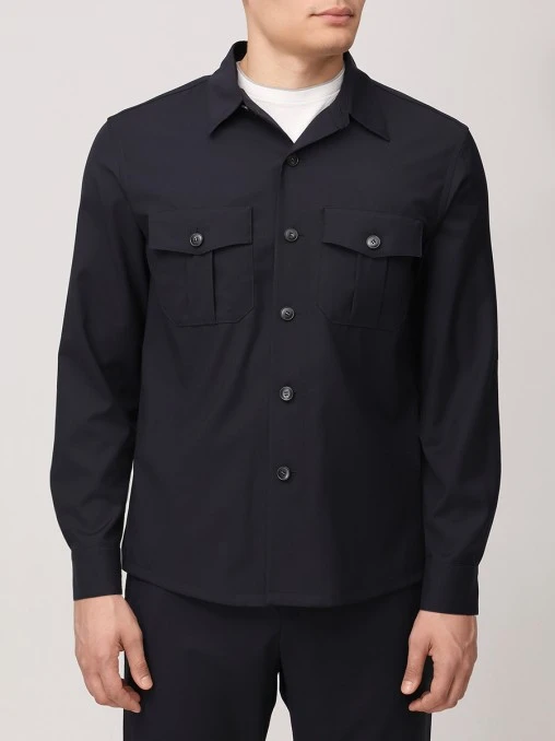 Рубашка шерстяная CANALI