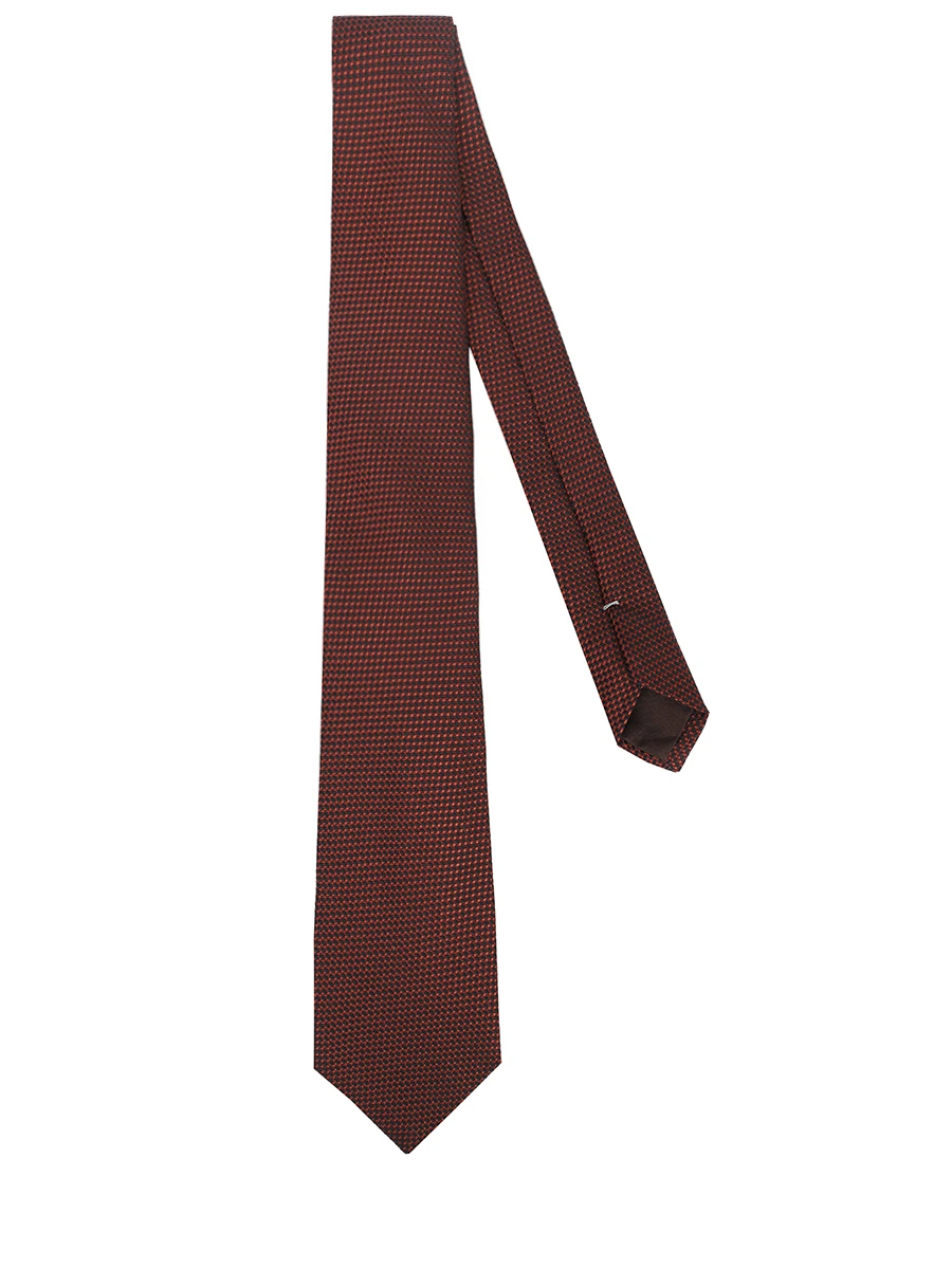 Галстук из шелка и хлопка