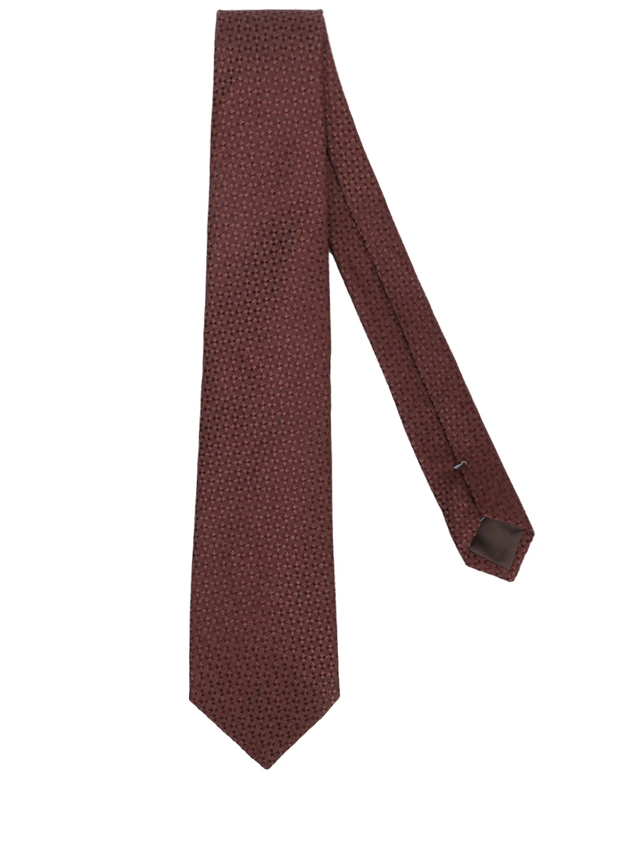 Галстук из шелка и льна