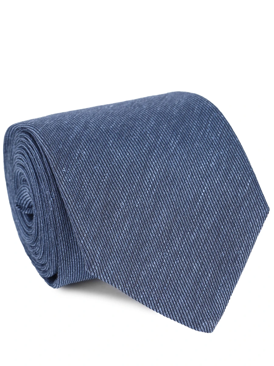 Галстук из льна и хлопка