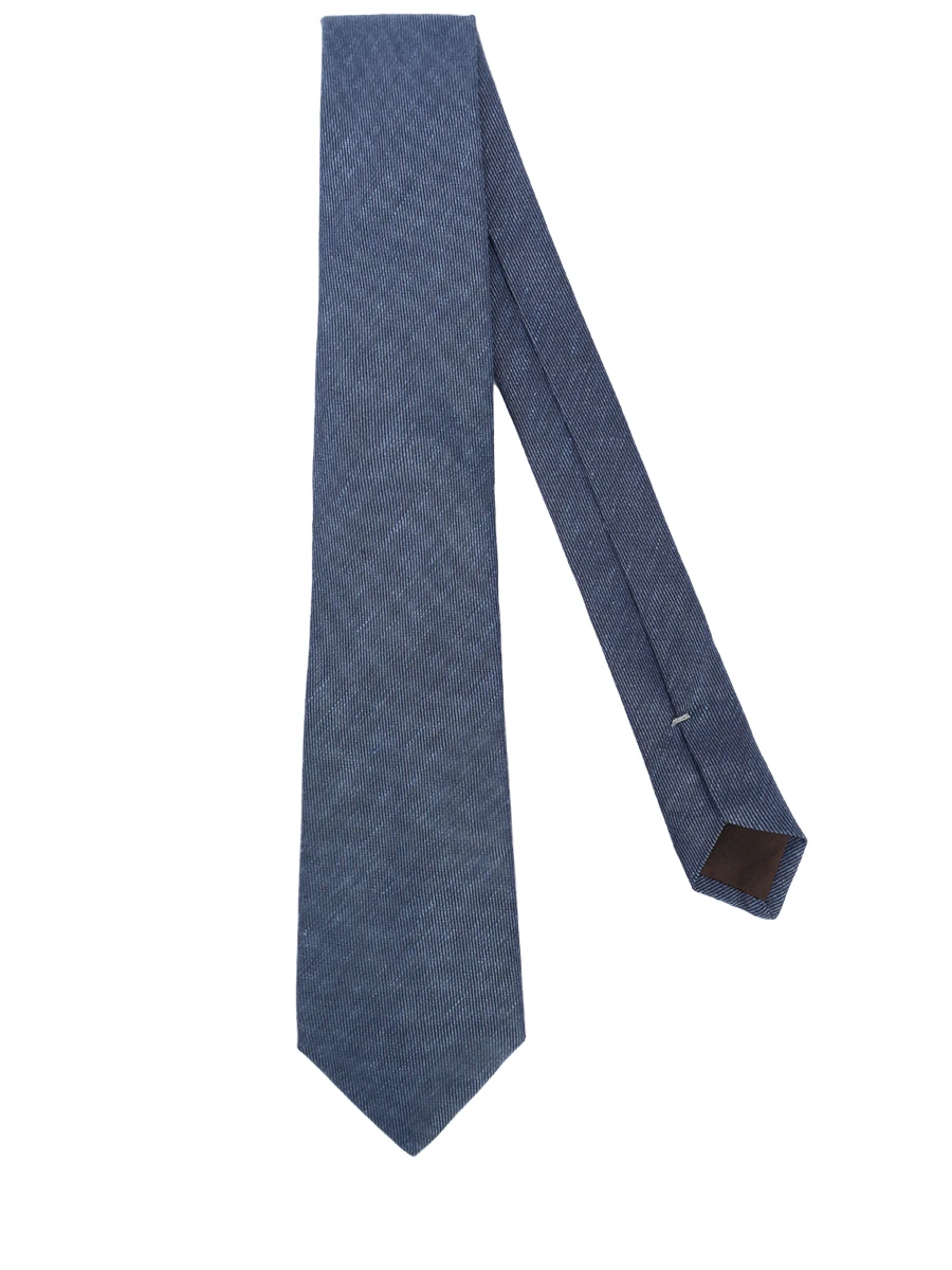 Галстук из льна и хлопка