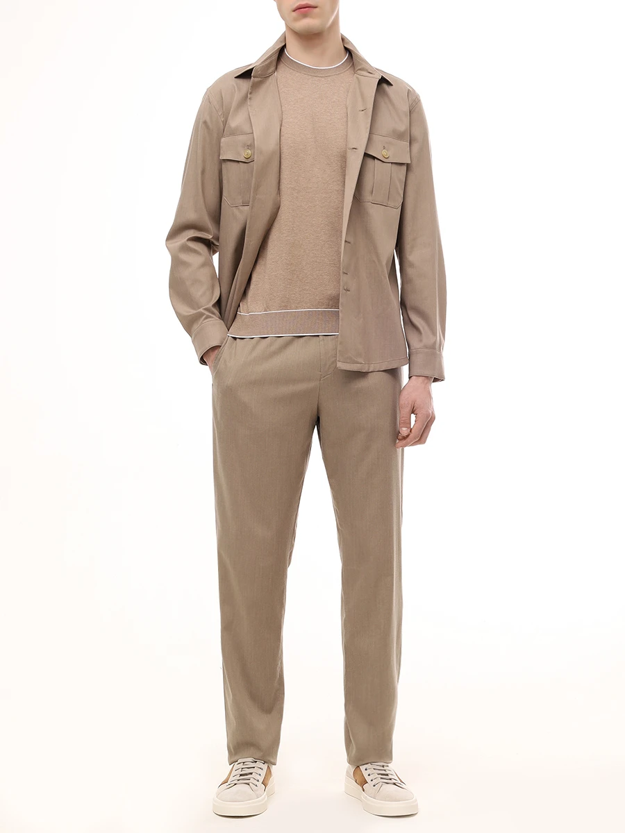 Брюки Regular Fit из лиоцелла